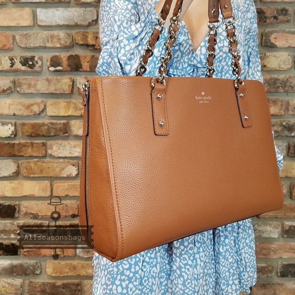 Kate Spade Cobble Hill Andee Shoulder Warm Ginger - Picture 5 of 15